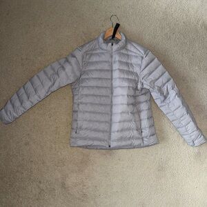 Lululemon Athletica Gray Puffer Jacket